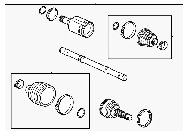Axle Assembly - GM (60008698) - view 3