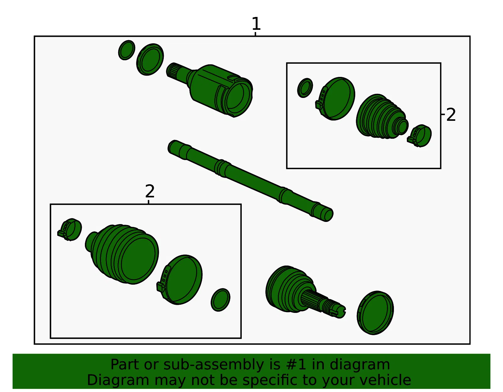 Axle Assembly - GM (60008698) - view 4