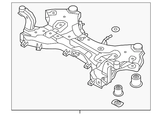 Engine Cradle - Kia (62405-C5DC0)