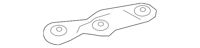Engine Cradle Support Bracket - Passenger Side (RH) - Kia (62477-2P000)