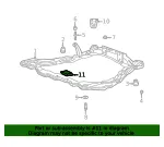 Engine Cradle Stay - Driver's Side (LH) - Kia (62487-38200) - view 4