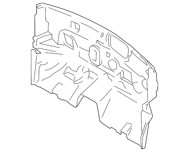 Engine Compartment Insulation (Lower) - Nissan (67900-1HL0A)