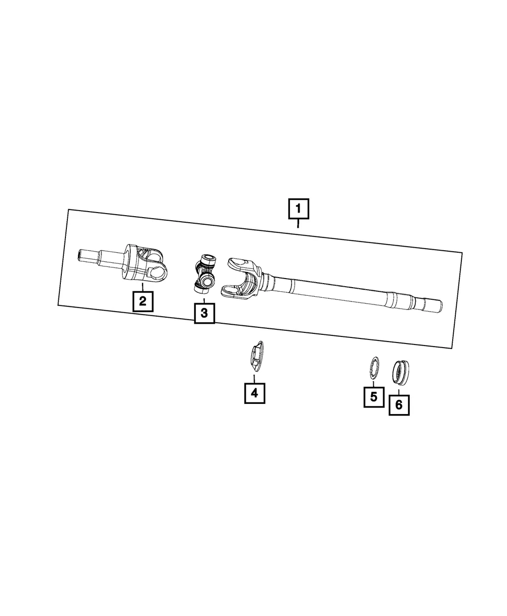 Axle Shaft Guide - Mopar (68048472AA) - view 4