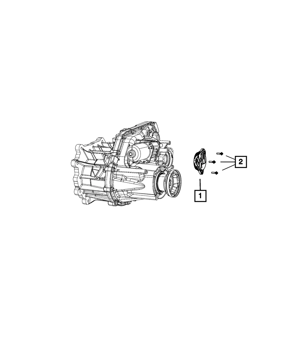 Transfer Case Position Sensor - Mopar (68071234AA) - view 8