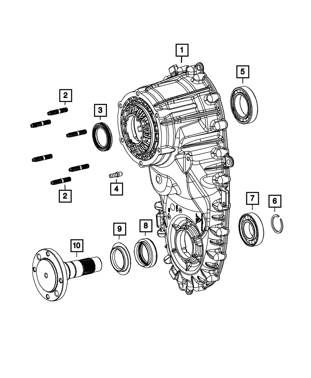 Transfer Case Vent - Mopar (68206423AA) - view 4