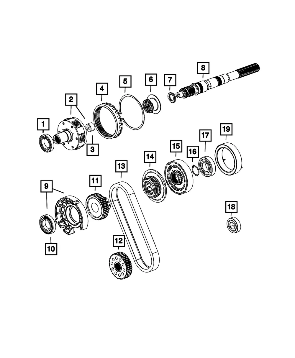 Transfer Case Coil - Mopar (68206425ab)