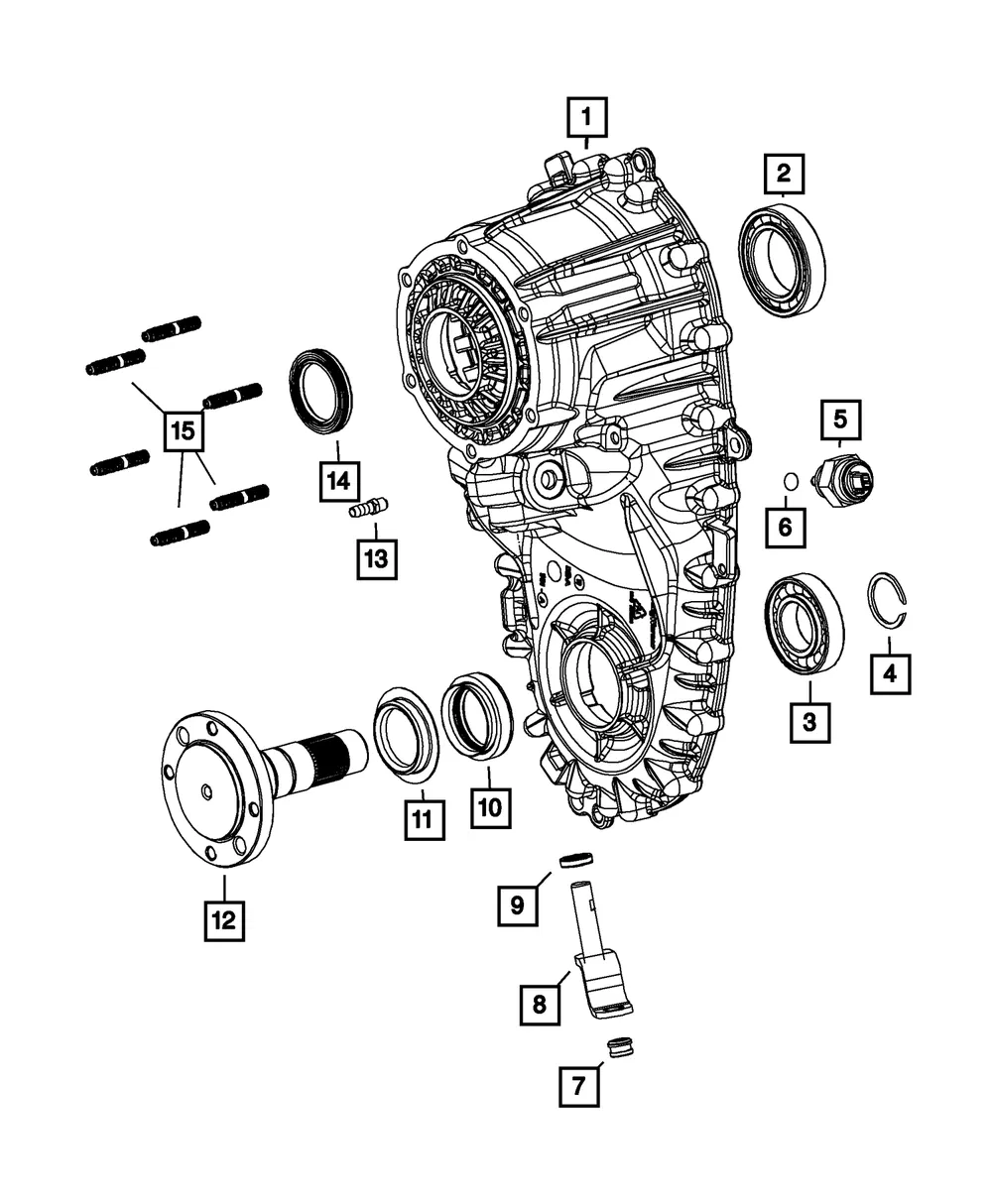 Transfer Case Switch - Mopar (68211454AA) - view 5