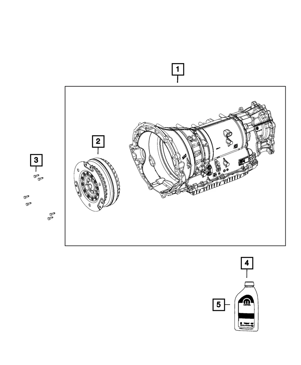 Automatic Transmission Fluid, Export - Mopar (68218925GC)