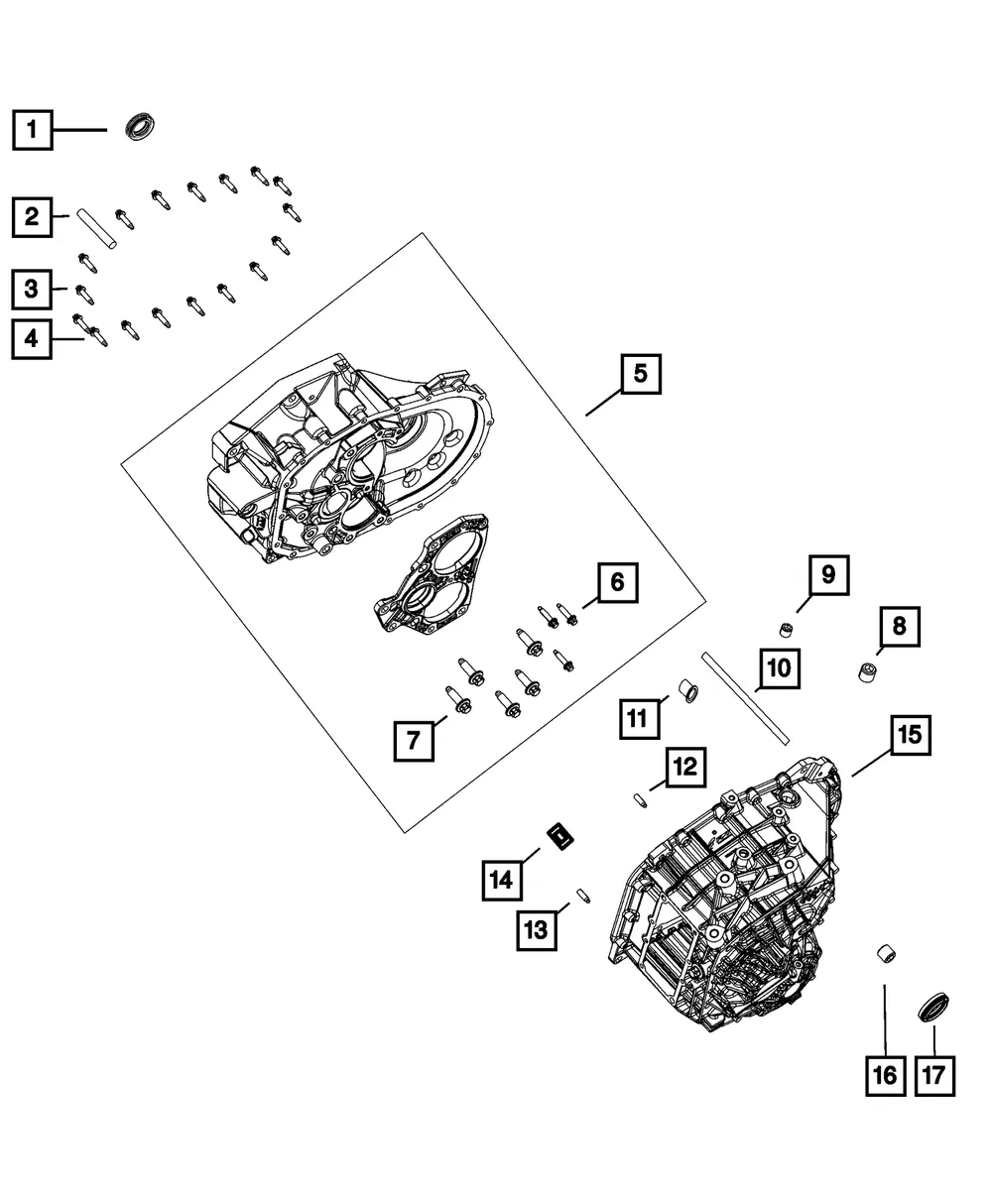 Transmission Support - Mopar (68219740aa)