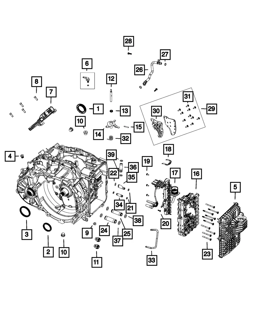 Transmission Control Module - Mopar (68225514AB) - view 5