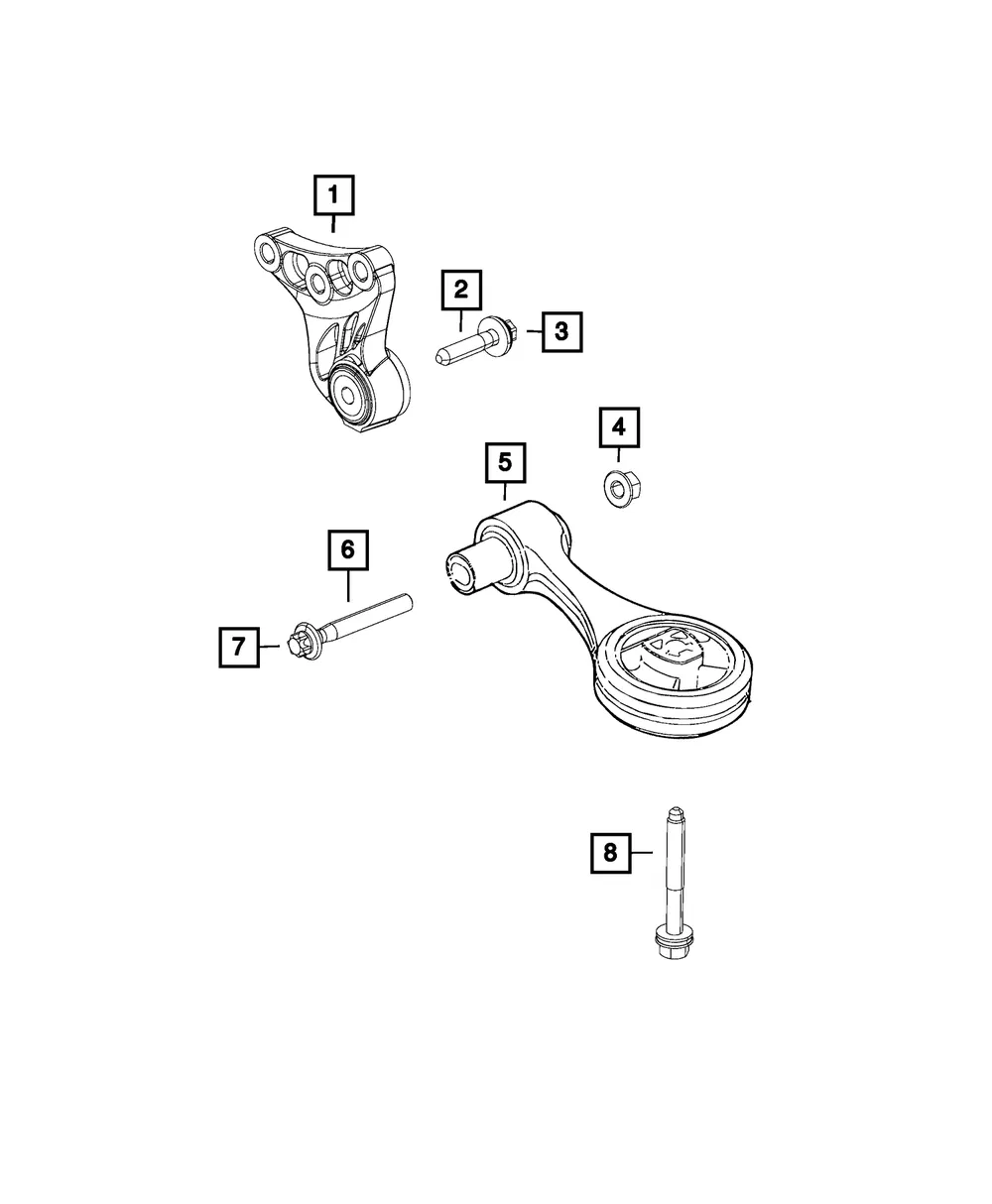 Engine Isolator - Mopar (68230820AA) - view 4