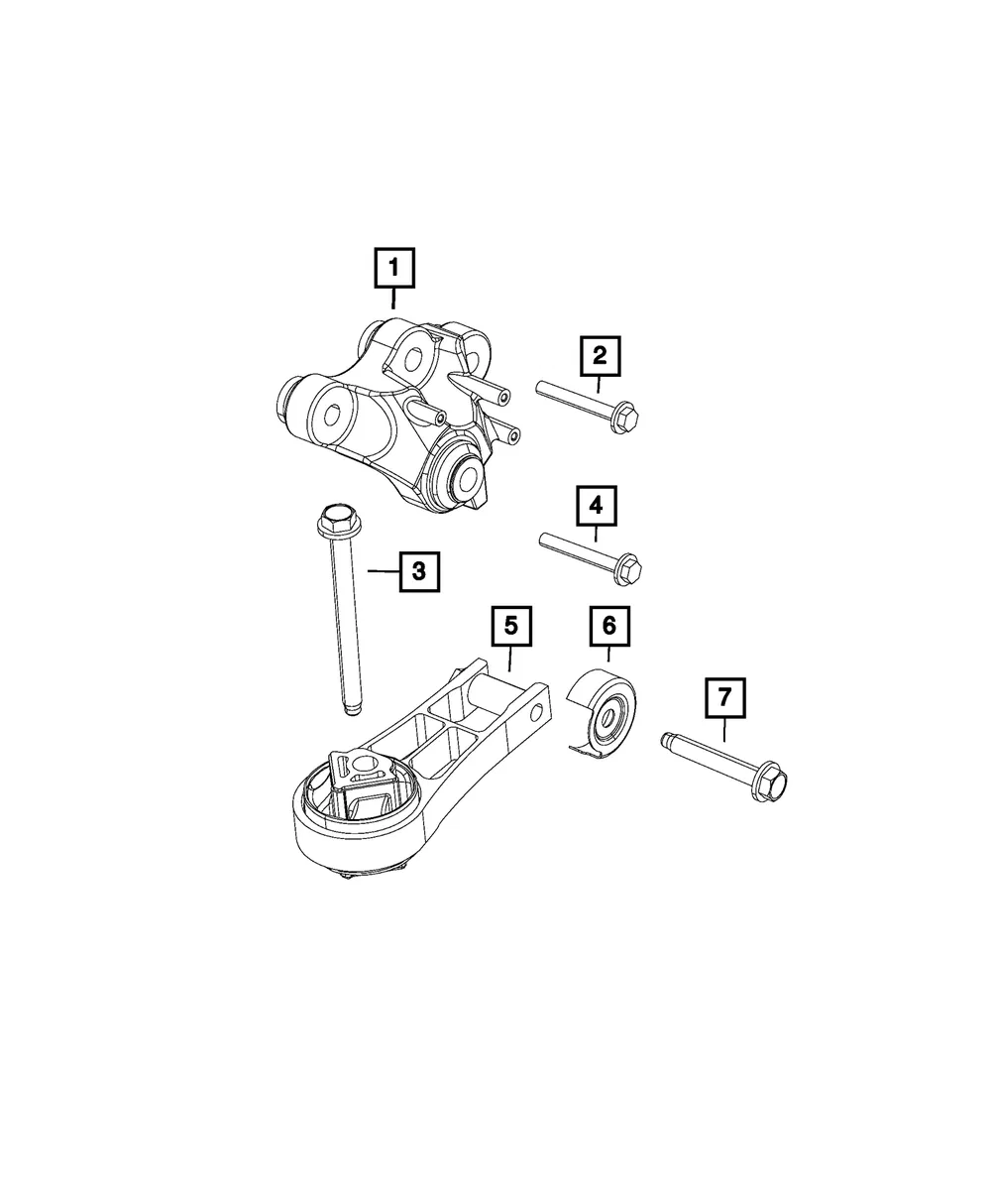 Engine Mount Bracket - Mopar (68240727AE) - view 8
