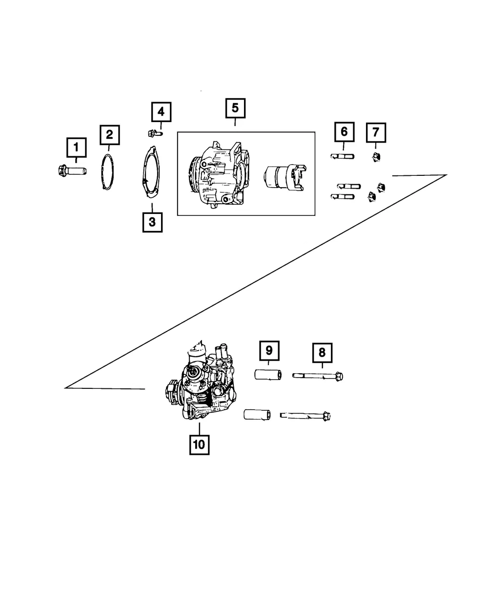 Fuel Injection Pump - Mopar (68246830aa) - view 5