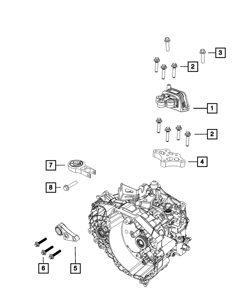 Engine Support - Mopar (68247526AA) - view 5