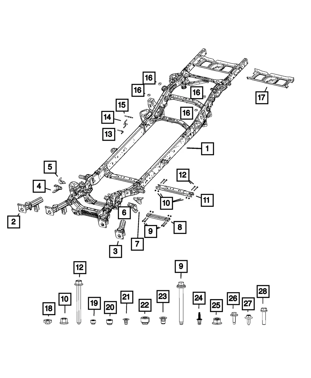 Engine Mount Bracket - Mopar (68260019ab) - view 6