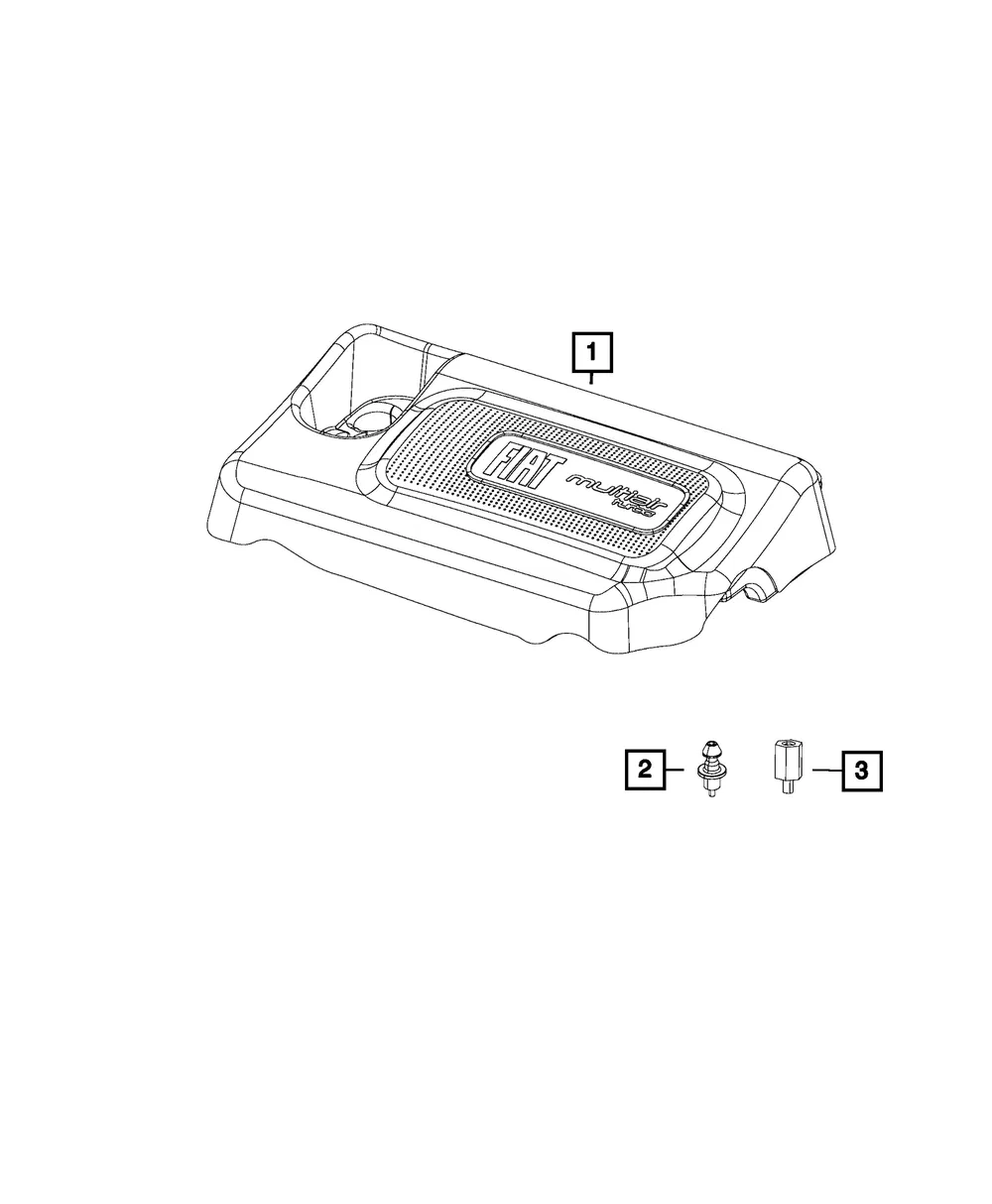 Engine Cover - Mopar (68263260AA) - view 5