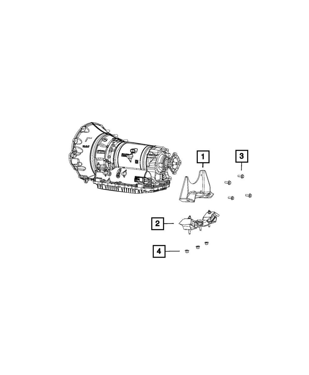 Transmission Mount Bracket - Mopar (68264803aa) - view 5