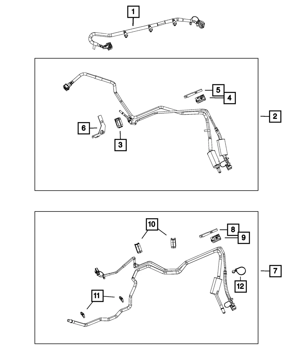 Fuel Line Bundle - Mopar (68267360AC) - view 4