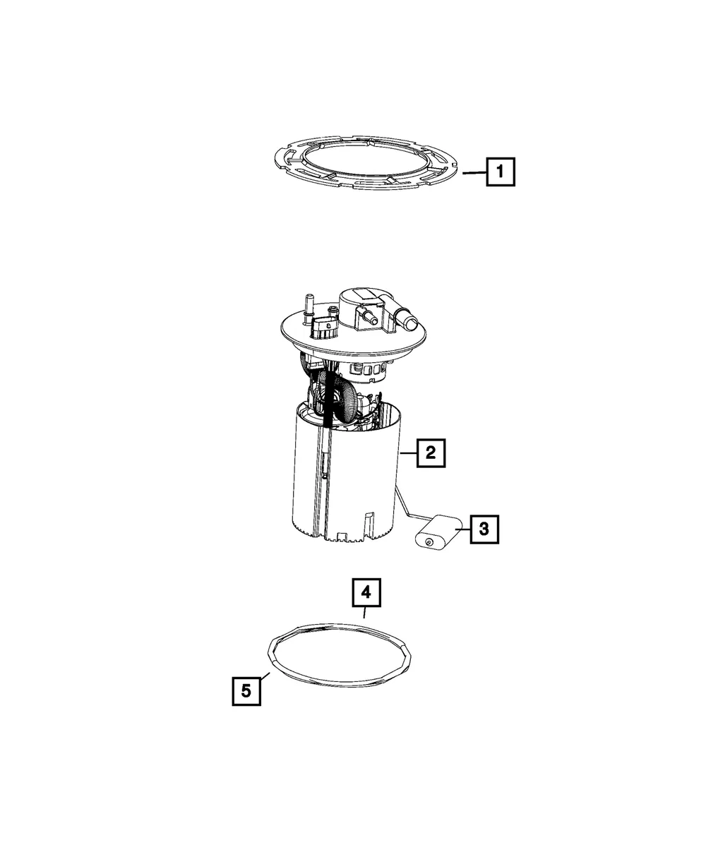 Fuel Level Unit - Mopar (68268749aa) - view 5