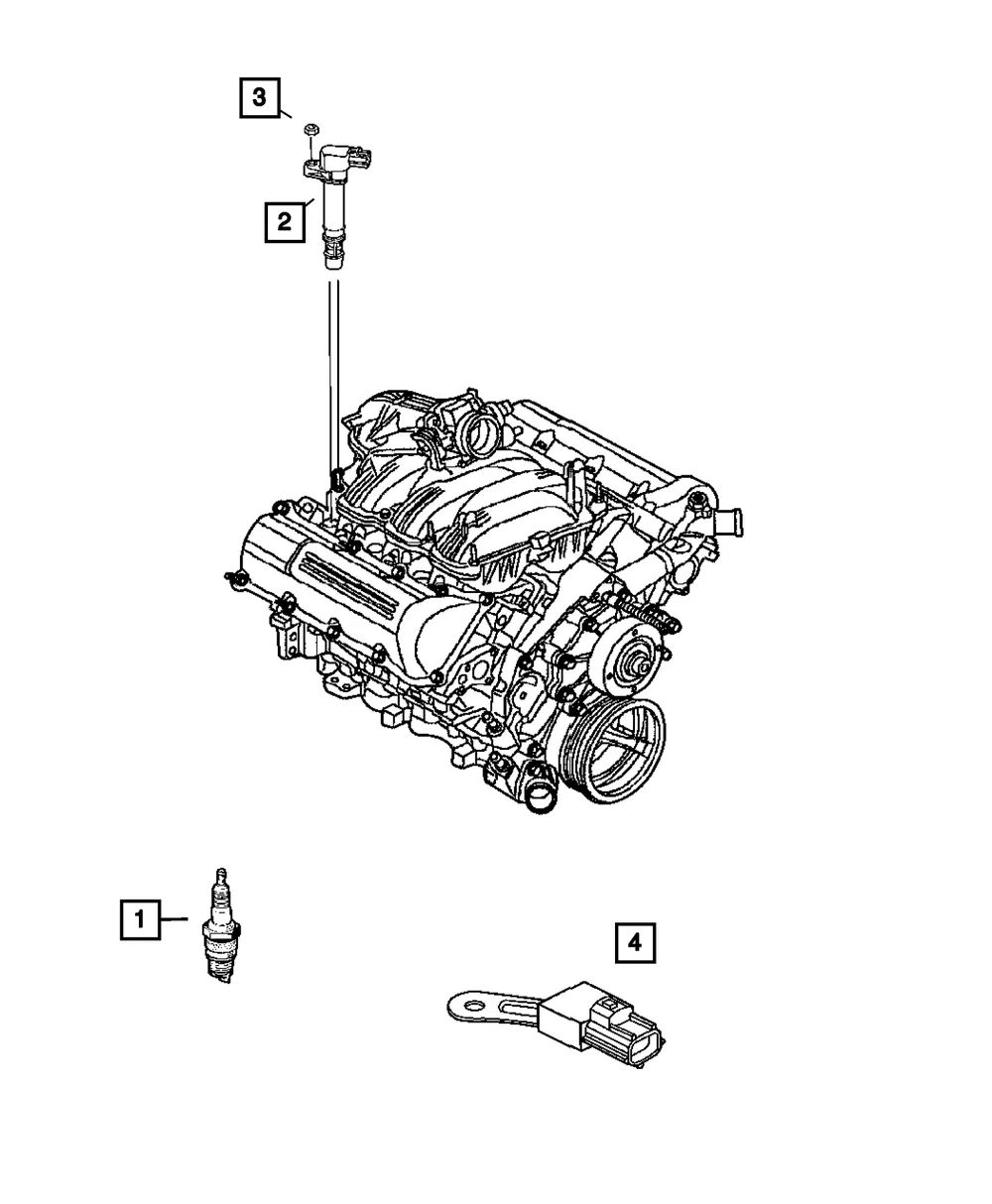 Spark Plug - Mopar (68303974AA) - view 3