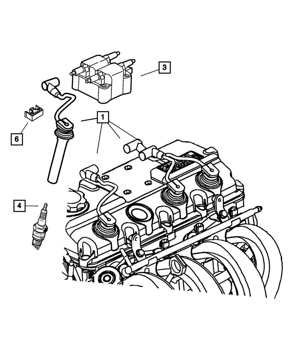Spark Plug - Mopar (68304149AA) - view 2