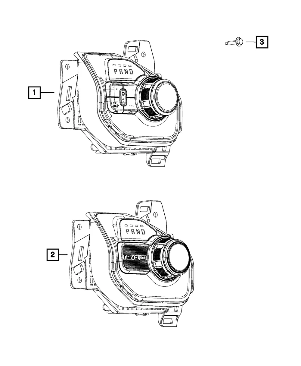 Transmission Shifter - Mopar (68309407ah)