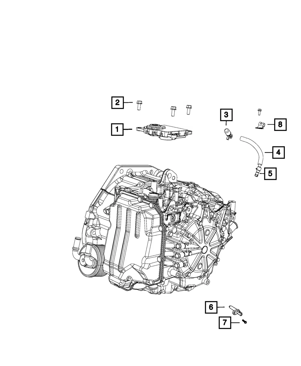 Transmission Control Module - Mopar (68321484aa) - view 5