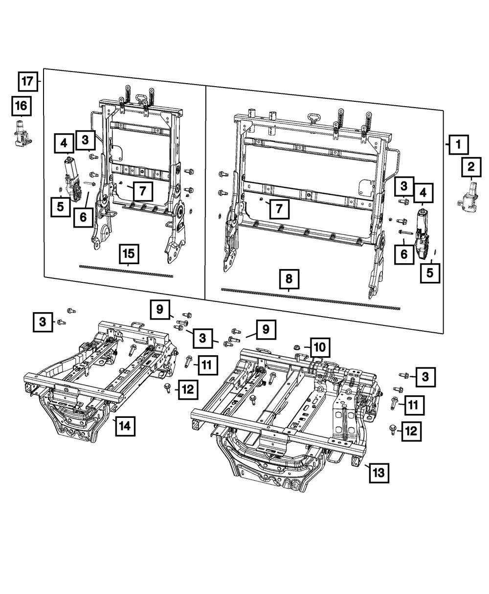 Auto Headrest Dump Solenoid Module - Mopar (68323563aa)