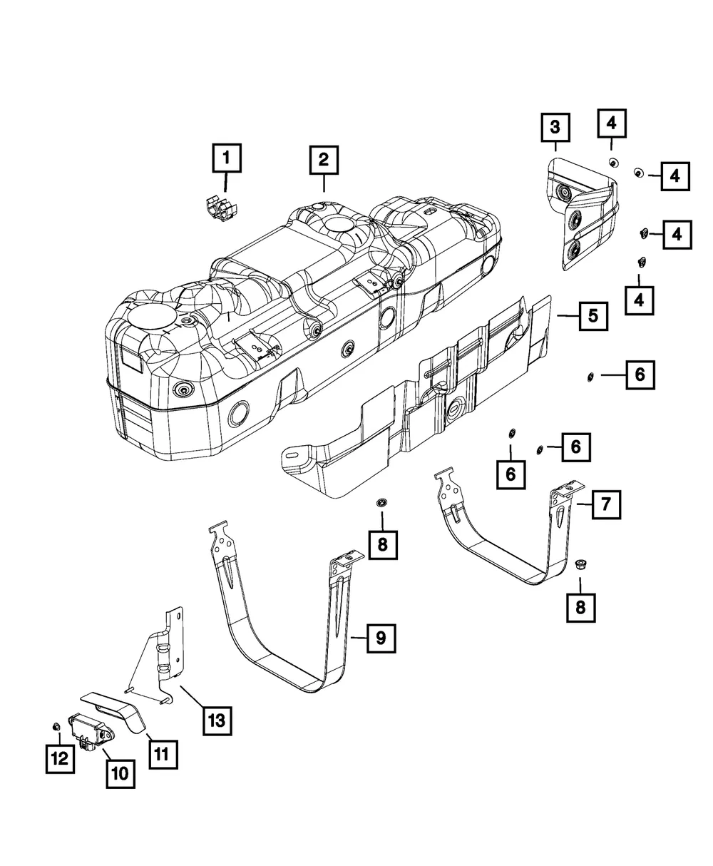 Fuel Tank - Mopar (68323675ab) - view 6