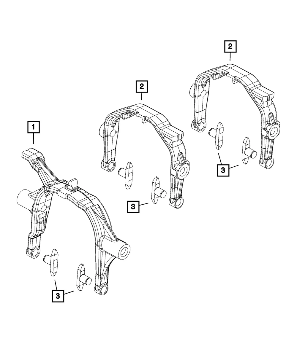 Transfer Case Shift Fork Bushing - Mopar (68332813ab) - view 5