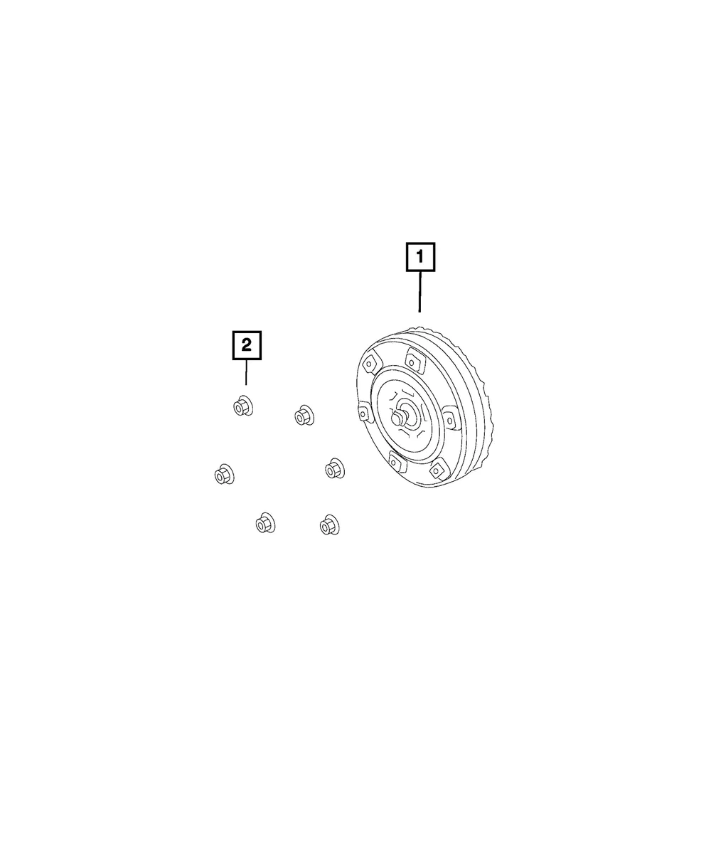 Torque Converter - Mopar (68333314aa)