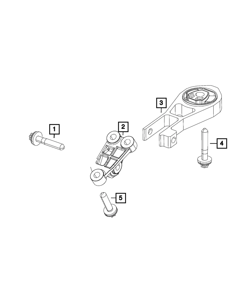 Engine Mount - Mopar (68363757aa) - view 8