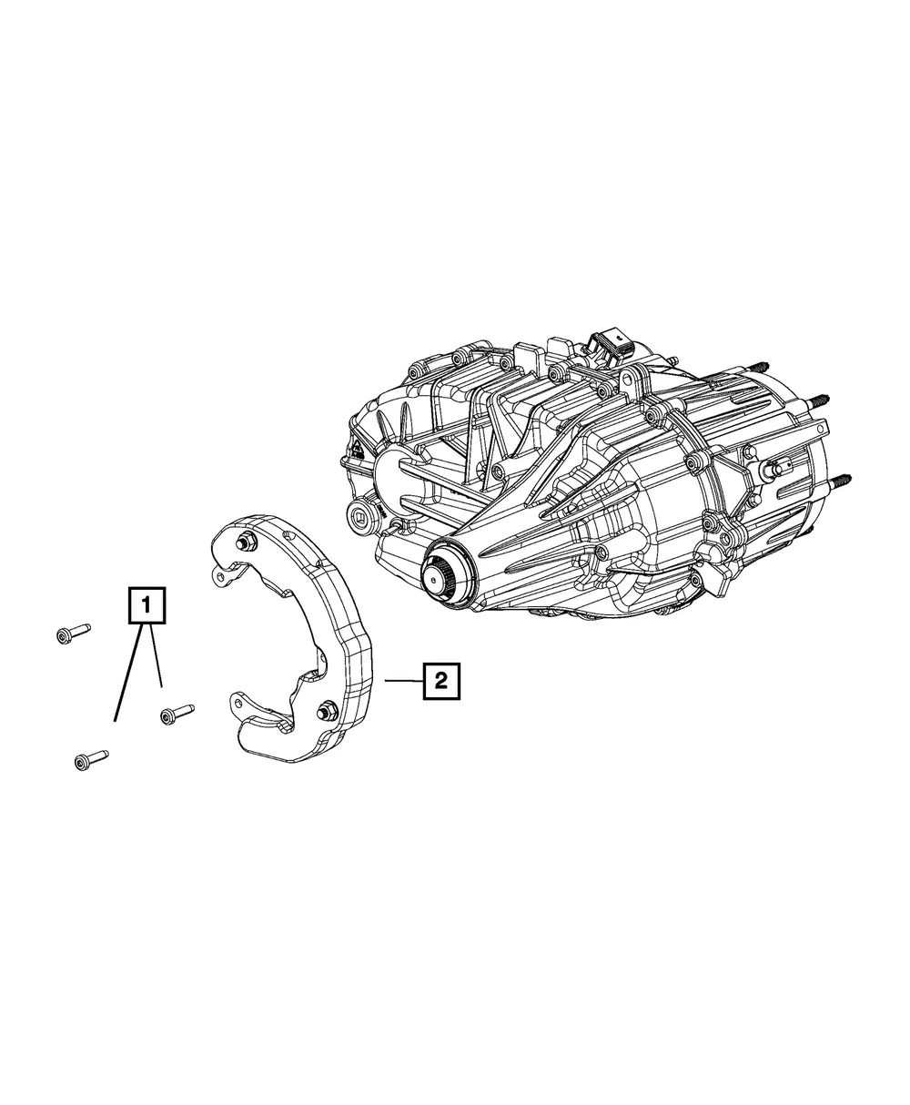 Transfer Case Damper - Mopar (68402334aa) - view 4
