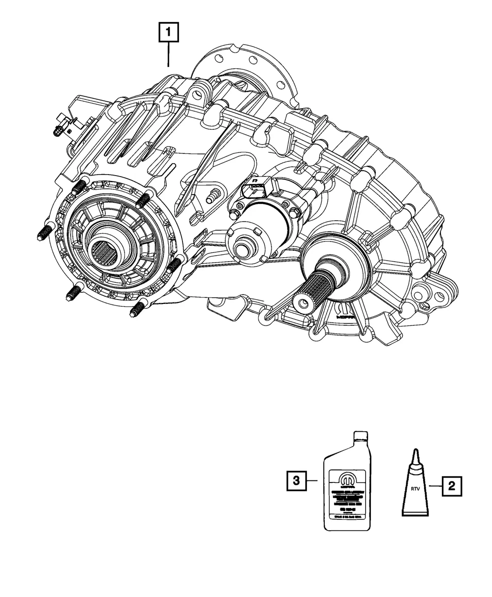 Transfer Case - Mopar (68415459AE) - view 4