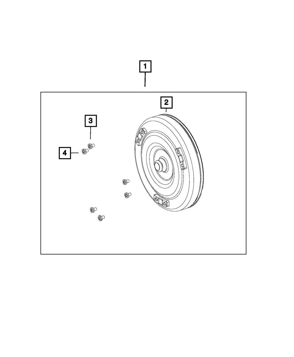 Torque Converter - Mopar (68420083AC)