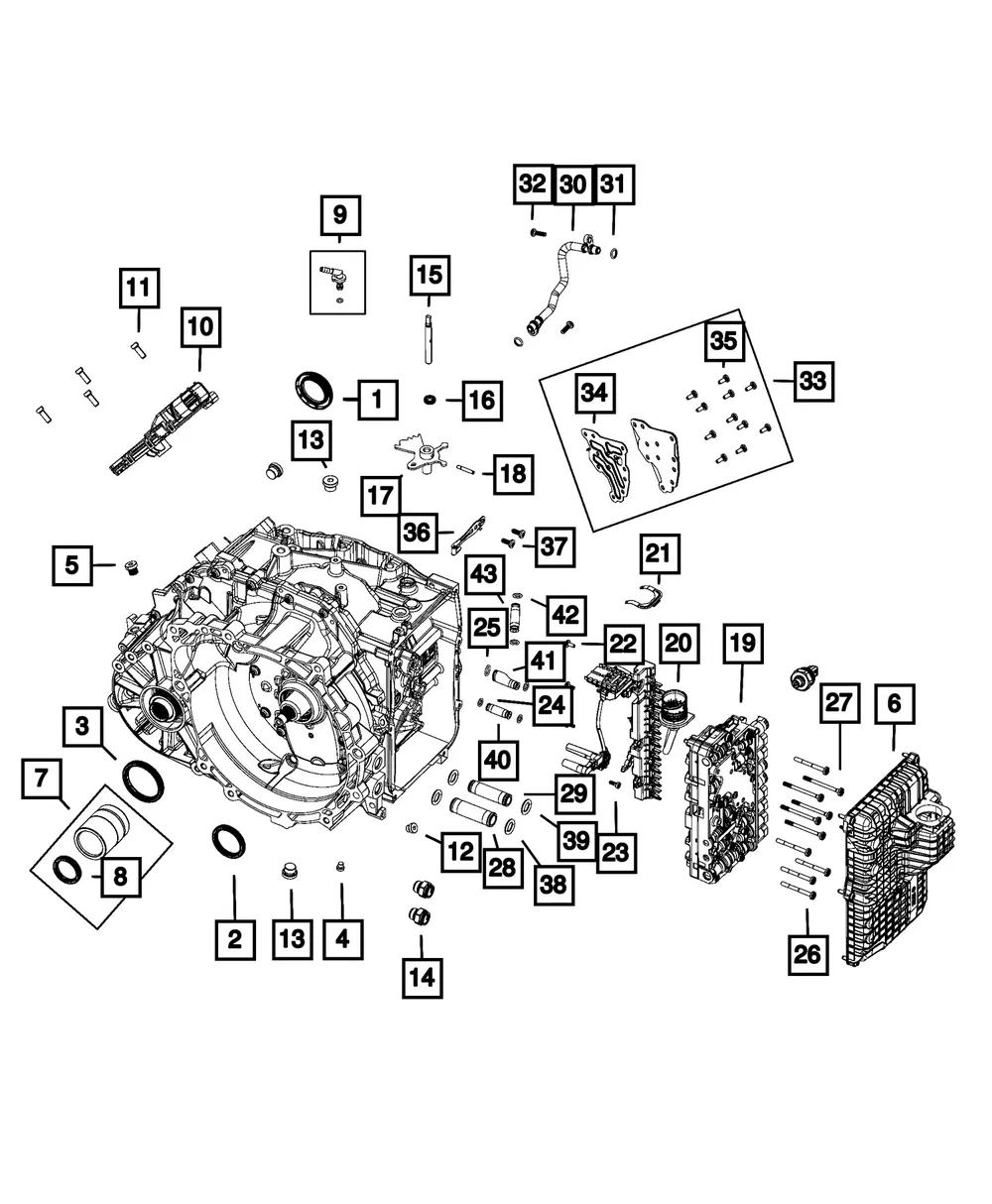 Transmission Range Sensor - Mopar (68425024aa) - view 4