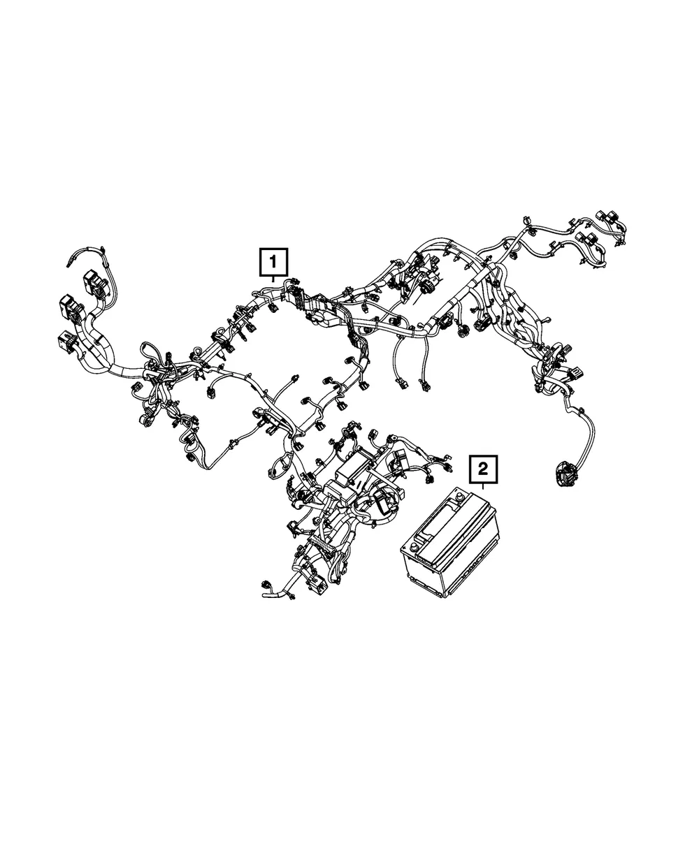 Transmission Wiring - Mopar (68433531ab)