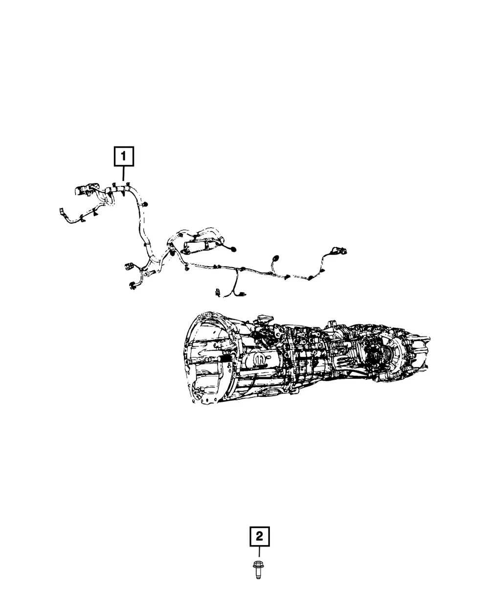 Transmission Wiring - Mopar (68449401ac)