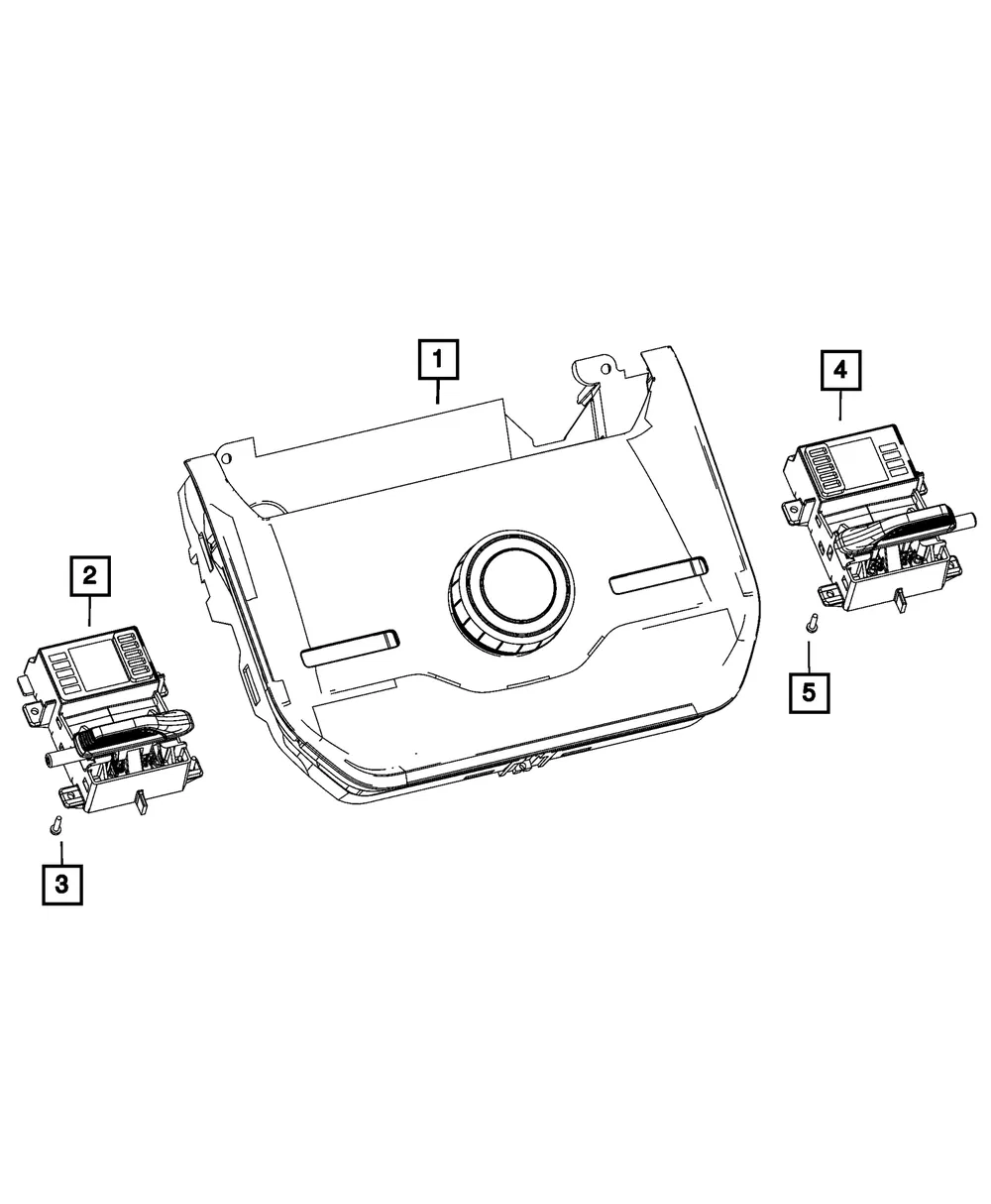 Transfer Case Switch - Mopar (68459731af)