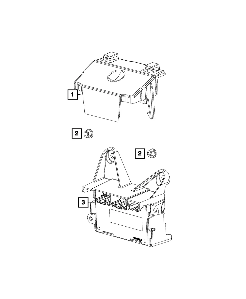 Transfer Case Control Module - Mopar (68483993ad) - view 4