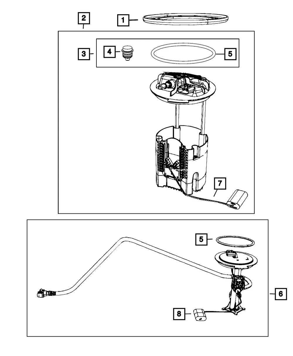 Fuel Level Unit - Mopar (68510389aa) - view 4