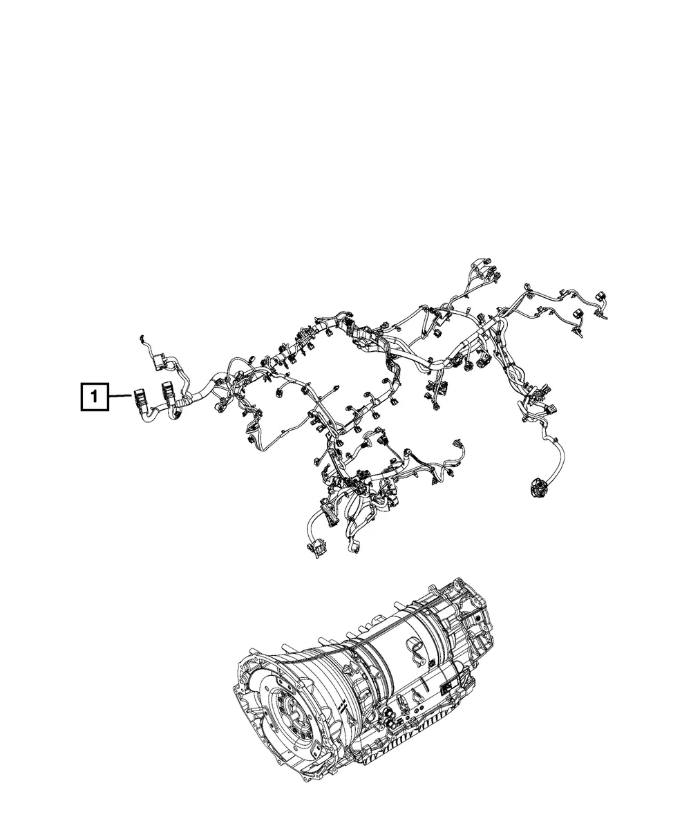 Transmission Wiring - Mopar (68516620ab)