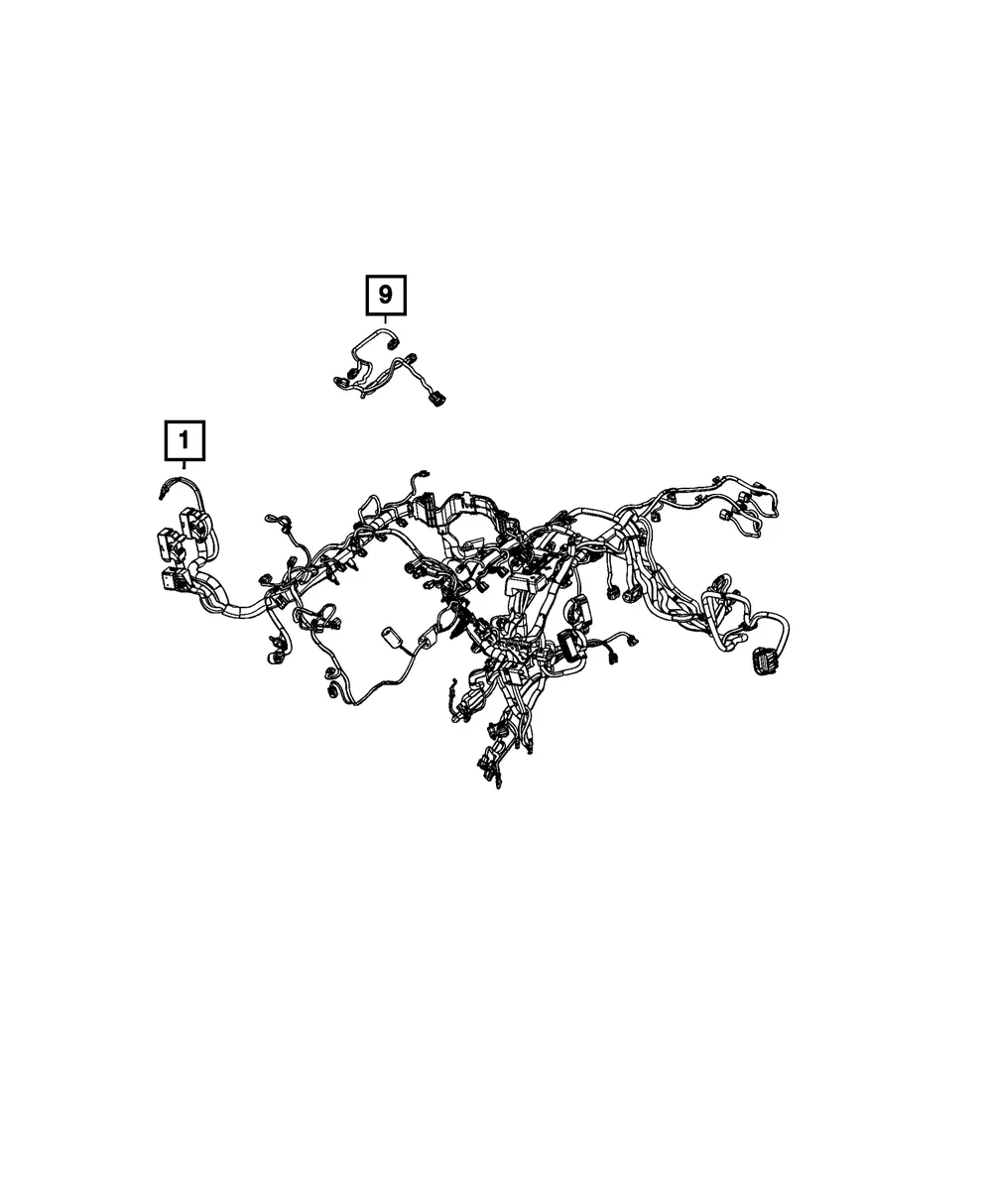 Transmission Wiring - Mopar (68516629AA)