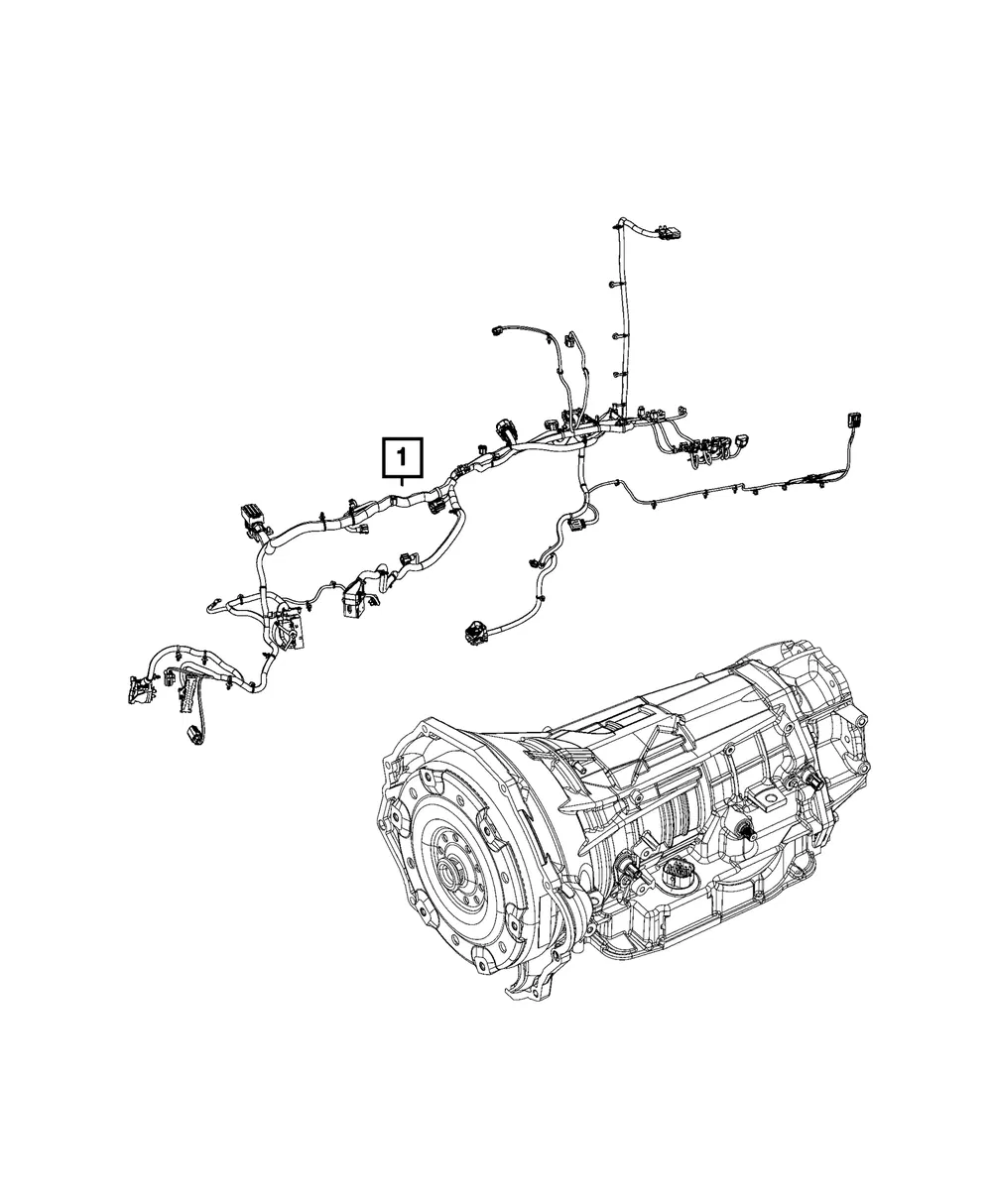 Transmission Wiring - Mopar (68521931ab)