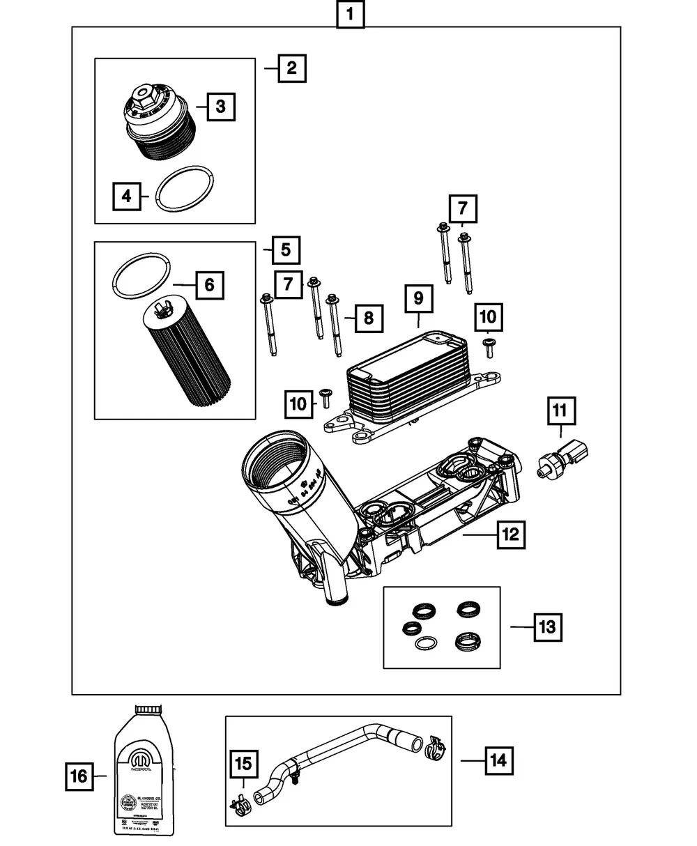0w20 Engine Oil - Mopar (68523994aa) - view 2
