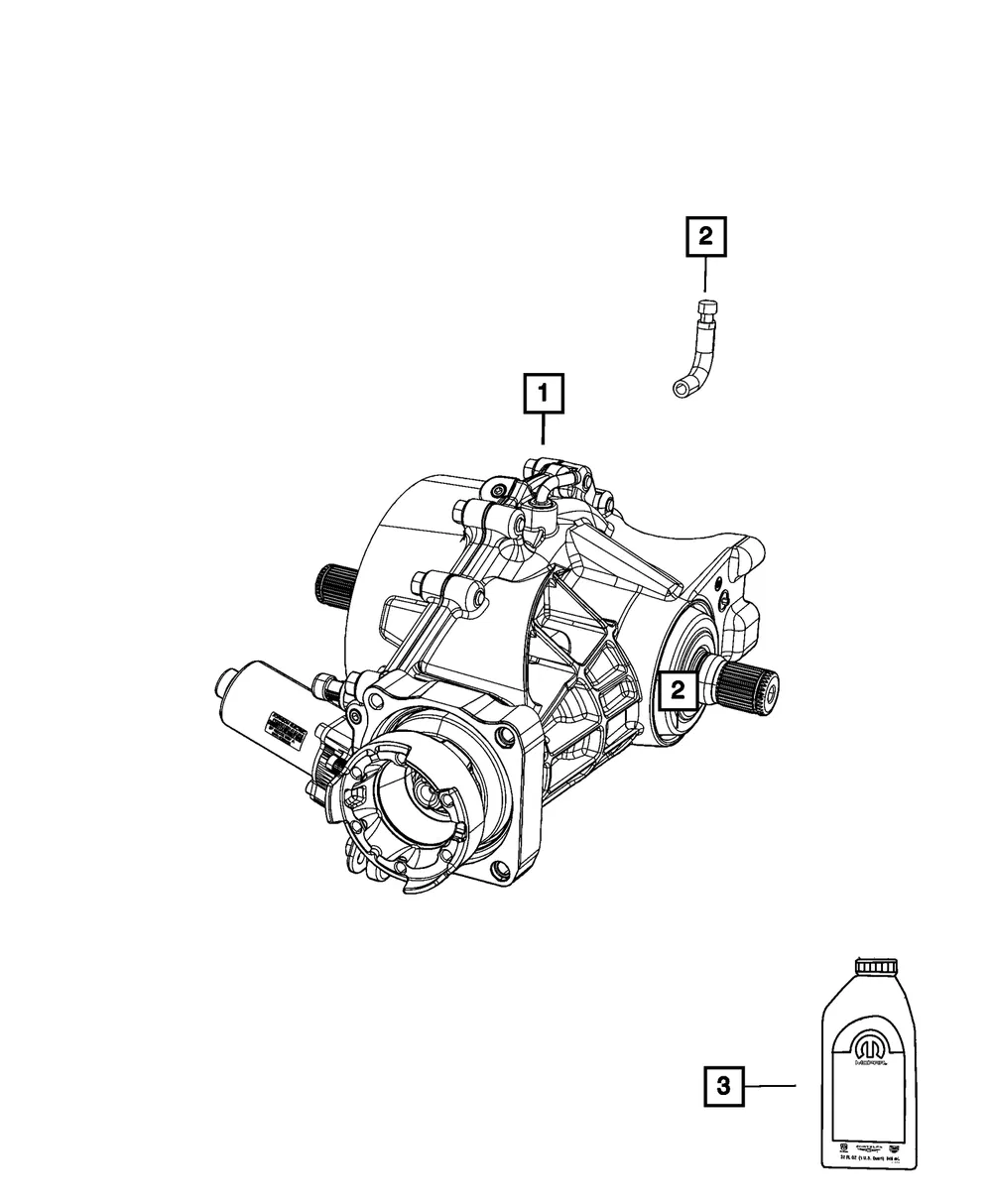 Axle Vent - Mopar (68525374aa) - view 3