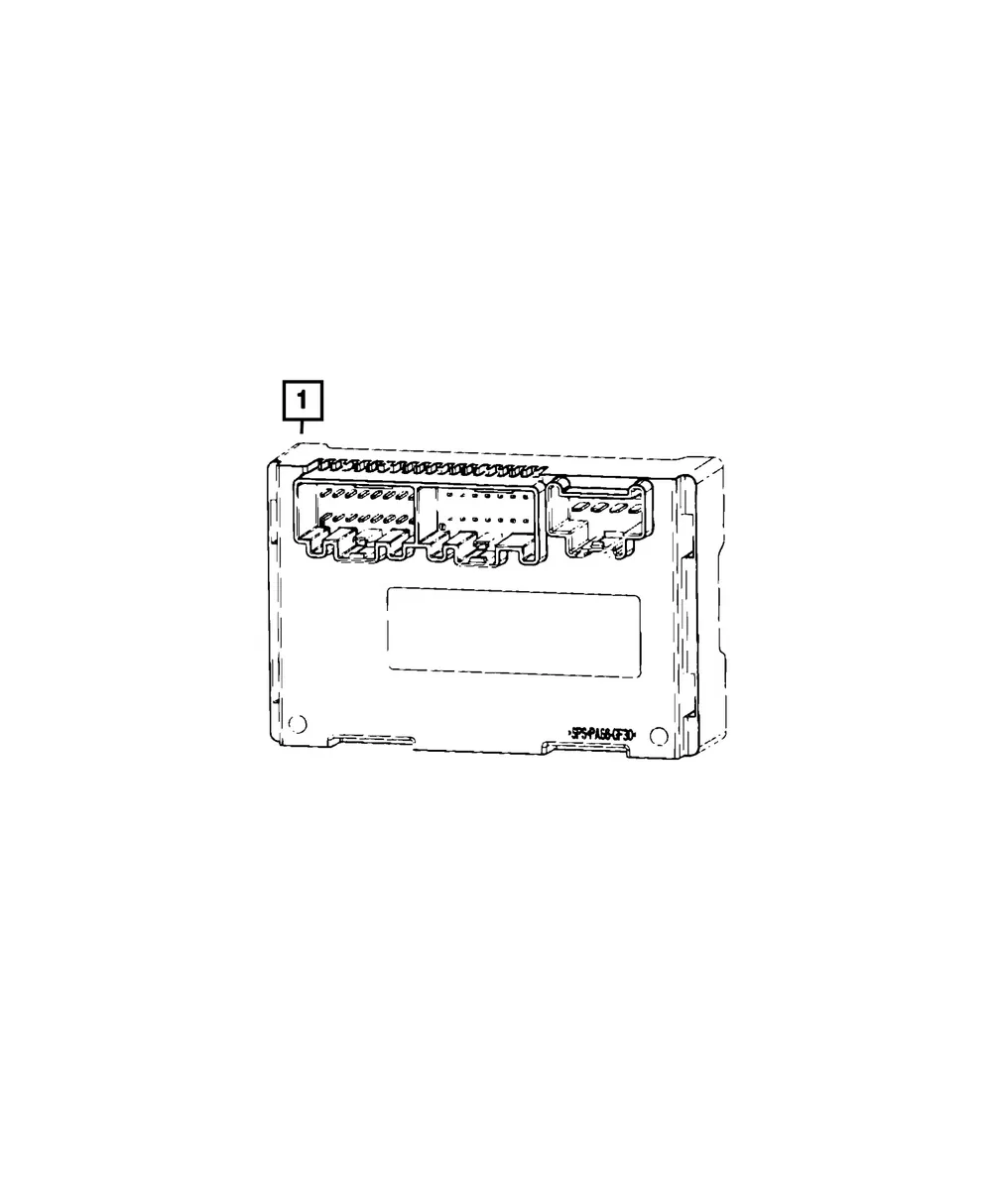 Transfer Case Control Module - Mopar (68530296aa) - view 4