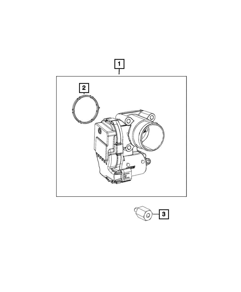 Throttle Body - Mopar (68565070aa) - view 4