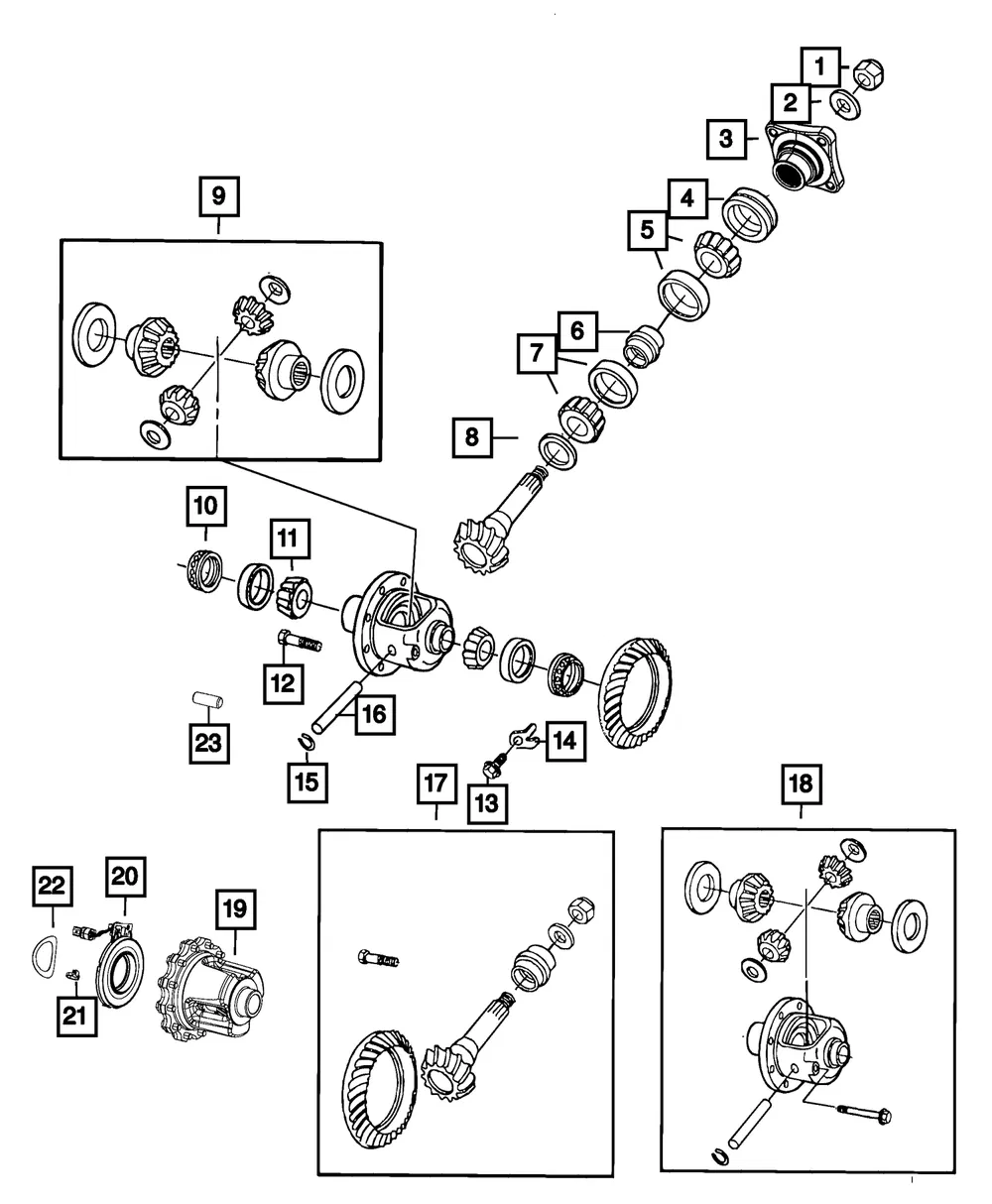 Differential Case Assembly - Mopar (68592224AA) - view 4