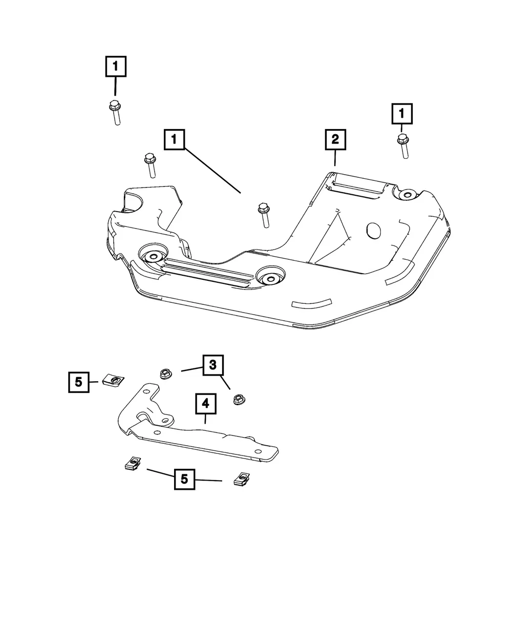 Engine Cover - Mopar (68594349AA) - view 4